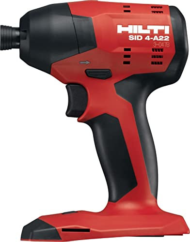 Hilti 2137035 Atornilladora de impacto a batería SID 4-A22 (22V, Tareas de atornillado y colocación de anclajes, peso 0,95 kg. No incluye maletín. No incluye batería ni cargador) [liquidación]