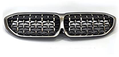 EVURU Auto Front Sportgrill Nierengitter Für B&MW G20 Auto Glänzend Schwarz Sportstar Styling Kühlergrill Stoßstange Gitter Abdeckung Zierleiste Ersetzen Front Kühlergrille (Color : Style B)