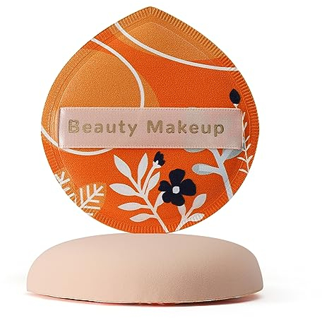 CORNERIA Large Makeup Sponge 2PCS, Super Soft Makeup Beauty Blender Quickly apply makeup in 3s, Wet Dry Makeup Tool Powder Puffs for Liquid Foundation, Loose Powder