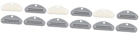 Gatuida 12 Stk toothpaste dispenser zahnpastenspender Zahnpastatubenquetscher Zahnpastaschieber Rollpresse für Zahnpasta Set Zahnpastapresse Haushalt Extruder Zahnpastaspender