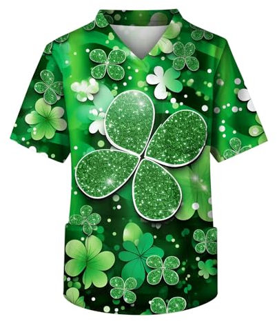 Krankenpfleger Uniformen Herren Weich Arzt Kostüm Herren Casual T-Shirt Op Hemd Mode Für Damen In Krankenpflege, Altenpflege, Kosmetik Atmungsaktiv Shirts Fashion Kasack-Tunika(2-Army Green,XXL)