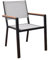 Home Deluxe - stapelbarer Gartenstuhl SEDIA - BxTxH: 63 x 56 x 85 cm - Menge: 2, Gestell: anthrazit, Armlehnen Holzoptik I Campingstuhl Balkonstuhl Terrassenstuhl, 57714_P