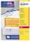 Avery L7651™-30BP Etiketten für Laserdrucker, blanko, A4, 38,1 x 21,2 mm, UltraGrip, Weiß