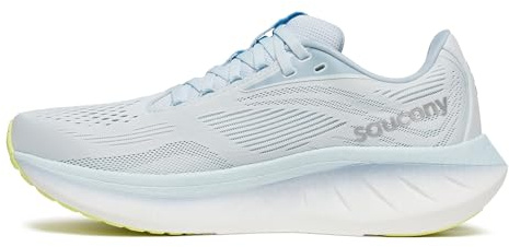 Saucony Ride 18 Damen-Sneaker, Ice Melt/Dream, 39 EU