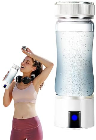 Byeaon Hydrogen water bottle, Portable hydrogen water bottle, Compact hydrogen water bottle, Rechargeable hydrogen water bottle, Water Generator With SPE PEM Technology For Sports, Camping
