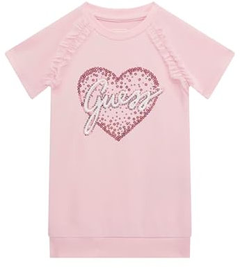 GUESS Vestito per Bambine e Ragazze Rosa 5 Anni (110cm)