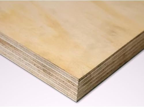 Pannello Multistrato marino fenolico in legno di pino - spessore 25 mm - Compensato in varie misure (non verniciato, cm. 60 x 240)