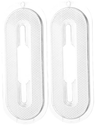 Housoutil 2stücke Ovaler Lichtschutz Für Dunstabzugshauben Aus Robustem Material Für Dunstabzugshauben-lichtlinse Und Beleuchtungselemente