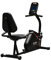 CARE FITNESS - Velo d'appartement semi-allongé - Cardio Master Connecté - Réglable & Confortable - Pédales Sanglées - Résistance Magnétique - 21 Programmes