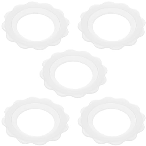 SUPVOX 5pezzi Coppette Per Allattamento in Silicone Anello Per Allattamento Copricapezzolo Resistente Al Sudore Protezione Del Per Forniture Essenziali Per