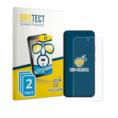 BROTECT 2 Stück Schutzfolie für Oppo F33 Pro Displayschutz Folie Made in Germany, Ultra-Klar