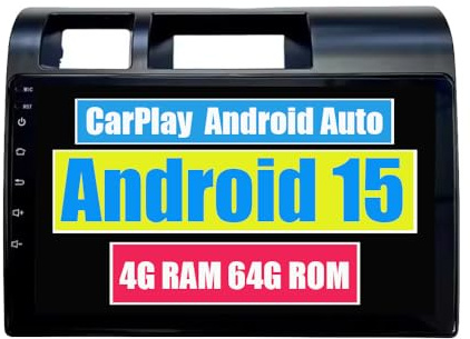 RoverOne Car Stereo CarPlay Head Unit for Toyota Land Cruiser 70 LC70 LC76 LC79 2023 2024 Android Auto Touch Screen Sat Navi Bluetooth WiFi Radio Player