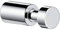 Emco System 2 Handtuchhaken, chrom, Handtuchhalter, zur Wandmontage, Badhaken, Gäste-WC, Länge 45 mm - 357500101