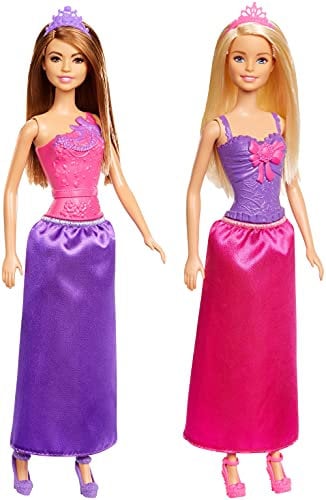 machebelcarrello Barbie DMM07 Princesse Blonde, Couleur colorée,