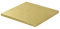 Decora 0931713 Sottotorta Quadrato 30 X 30 X H 1,2 CM, Cartone, Oro