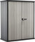 Ondis24 wetterfestes Gerätehaus High Store Plus, Stabiler Griff, Duotec mit Boden, Geräteschrank Schuppen, abschließbar, 1400L Volumen