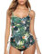 Gyabnw Maillot de Bain Femme 2 Pieces Sexy Eté Tankini Shorty Ensembles Deux Pièces Bikini Set Hauts et Shorts