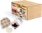 Mmeyou Packaged Holy Communion Wafers Prefilled Communion Wine Mmeyou Communion Cups Wafer with Red Grape Juice - All in one packaged communion set. (100 Count)