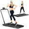COSTWAY 2 in 1 Laufband mit APP & Fernbedienung | Bluetooth | 1-12 km/h | LED Display | Handyhalterung | klappbar | bis 120 kg belastbar