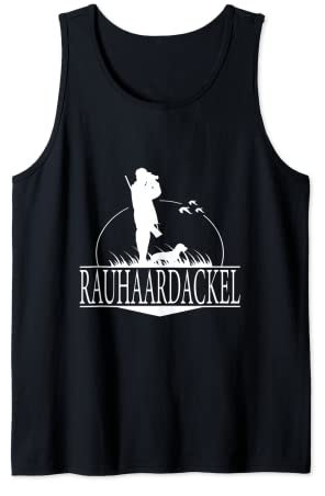 Rauhaardackel Jagdhunde Jäger Jagdhund Hunde Tank Top