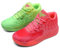 Adoff Herren Basketballschuhe, Studenten Anti-Rutsch, verschleißfeste, modische Sportschuhe, Herren Sportschuhe, große Größe (Rot+Grün,42)