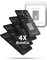Rolling Square AirCard - Wallet Tracker Karte für Verlegte Gegenstände, RFID, IPX6, Air Tag Karte Kompatibel mit App Find My mit Tonsignal, Batterielebensdauer 2.5 Jahre, Bündelpackung 4x