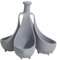 Générique Cuociuova In Silicone, Portauova In Silicone, Supporto Di Stoccaggio Uova Da Cucina, Poacher Gadget Da Cucina, Grey
