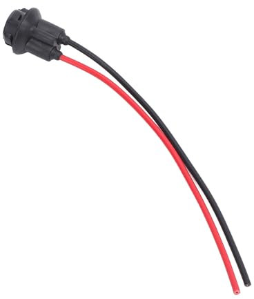 Hellweißer T10 -Lampen -Sockel -Stecker, Hochfestigkeitsdesign, Einfache Installation und Austausch für 158 161 168 175 194 2823 2825 2827 904 906 912 921 W5W (T10-3)