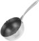 Ipetboom Sartén Antiadherente Inoxidable Olla Pequeña para Cocinar Diseño Panal para Freír Huevos y Cocinar Libre Cacerola para Ramen de Limpiar