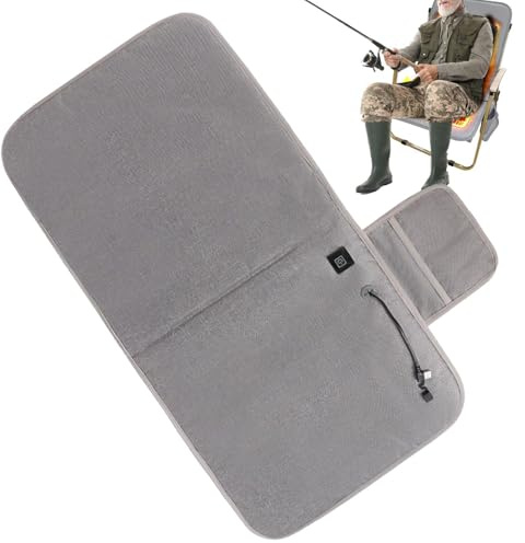 xowwyue Cuscino Riscaldante Per Sedile | Cuscino Riscaldante Elettrico USB a 3 Livelli | Elettrico Per Campeggio,Per Ufficio Auto Stadio Camera Da Esterno Pesca Viaggio Casa