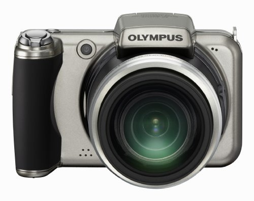 OLYMPUS SP-800UZ 14MPix Digicam Silver 30x Wide Zoom 3Zoll 7,6cm LCD Dual Bildstabilisator HD Movie 2GB int. Speicher