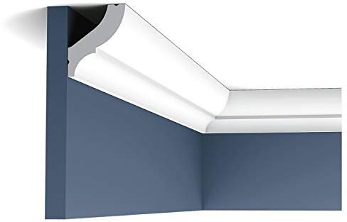 Eckleiste Stuck Orac Decor CB502 BASIXX Stuckleiste Zierleiste Stuck Leiste Dekor Element Wand Decken Leiste 2 Meter