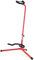 Classic Cantabile Gitarrenständer - Universal Gitarrenständer für Konzertgitarre, Westerngitarre, E-Gitarre, E-Bass - Gepolsterte Auflage - Klappbarer Gitarrenständer - Rot