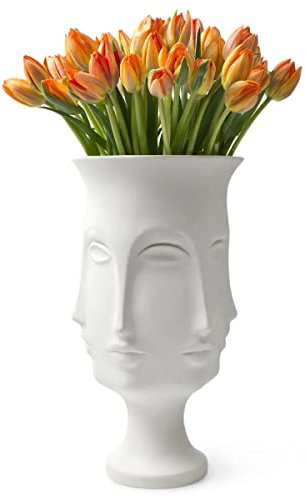 Jonathan Adler große Vase Muse ca 40 cm hoch - Dora Maar handgemacht Design vom New Yorker Star Keramiker