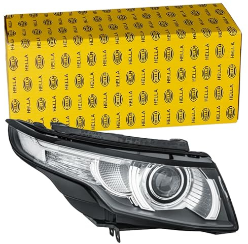 HELLA 1EL 354 806-101 Halogen-Hauptscheinwerfer - ECE/CCC - für Rechtsverkehr - vorne rechts