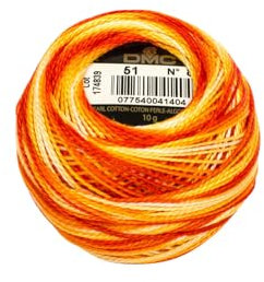 DMC Art 116 Perlgarn, Größe 8, 80 Knäuel