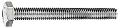 Connex Sechskantschrauben M20 x 30 mm, DIN 933, 1000 g, verzinkt, KL4089030
