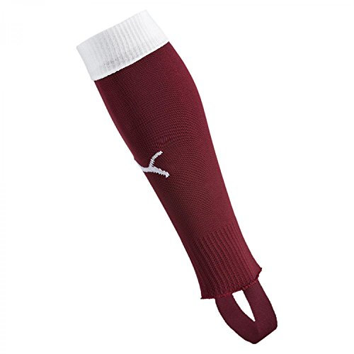 PUMA Erwachsene Striker Stirrup Socks, Team Burgundy-White, 2