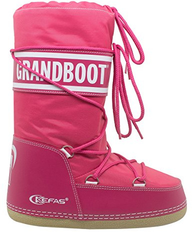 Kefas - GRANDBOOT Botte de Neige Femme Rose 20/22