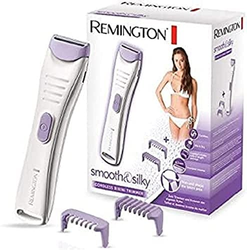 Remington Rifinitore Bikini Smooth & Silk, Ricaricabile, Compatto, Uso da asciutto e sotto la doccia, Delicato sulla pelle, non strappa, taglio rasopelle, BKT4000