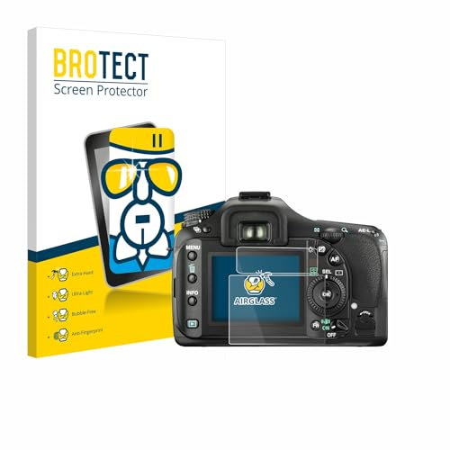 brotect Protection Écran Verre pour Pentax K20D Film Protecteur Vitre 9H [Anti-Rayures, Transparent]