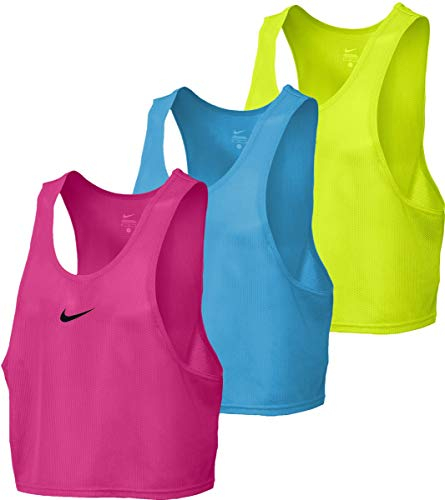 NIKE, Pettorina da Allenamento Unisex-Adulto, Rosa_Nero, S