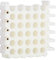 Cable Dresser Tool 25-Hole,Bundler and Organizing Tool for Data Center, Server Rooms and Machine Room Wire Management and Organizer (5 Holes x 5 Rows, White)