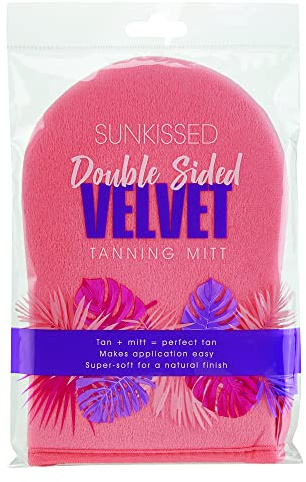 Sunkissed Double Sided Velvet Tanning Mitt