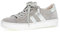 Gabor Damen Halbschuhe, Frauen Sneaker,Freizeitschuhe,Plateausohle,weiblich,Lady,Ladies,Women's,Woman,schnürschuhe,grau/Silber,38 EU / 5 UK