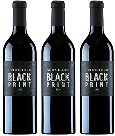 Markus Schneider Black Print Cabernet Sauvignon Rotwein Wein trocken Pfalz (3 x 0,75l)