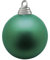 Deco Woerner XXL Weihnachtskugeln Christbaumhänger Aquagrün schwer entflammbar B1 matt 20 cm