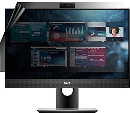 Celicious Privacy Lite 2-Way Anti-Glare Anti-Spy Filter Screen Protector Film Compatible with Dell OptiPlex 24 7490 (Touch)