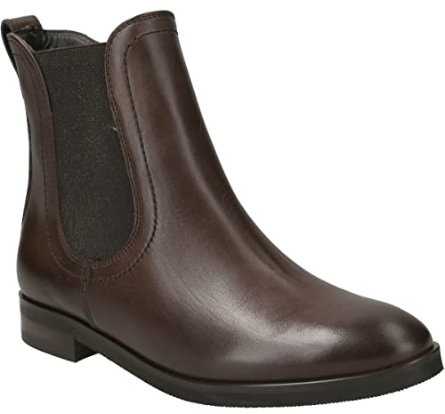 Paul Green Stiefelette 9112-012, Glattleder, Braun, Damen