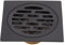 Desagüe De Suelo, Desagüe Antiguo, Rejilla De Ducha Cuadrada De Cobre con Elegante Acabado Negro para Balcón, Cocina, Lavabo De Baño
